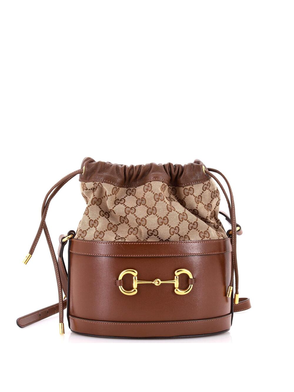 Gucci Horsebit Bucket Crossbody Bag #296386G13B
